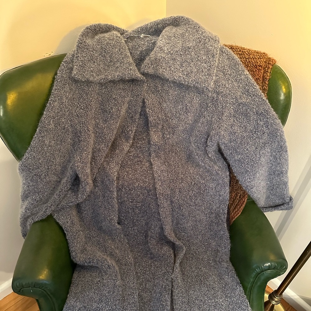 Belvedere wool and mohair sweater! Like new condition powder blue. Size M